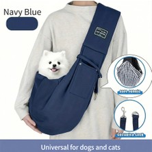 Lady Fify Kedi ve Köpek Için Crossbody (Pet Sling) Taşıma / Seyahat (Ana Kucağı) Çantası