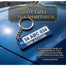 Marchen Collection Kişiye Özel Yüksek Kaliteli Plaka Anahtarlık - 2 Adet