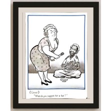 Karikatural Lu Guo Hong 31X22CM Orijinal Karikatür BOD04618