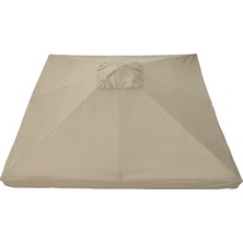 IKEA Hımmelsö Koyu Gri-Bej Çardak Tentesi