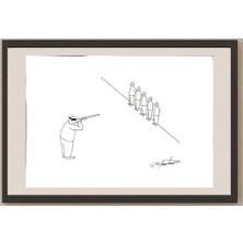 Karikatural Zhang Jun 29X21CM Orijinal Karikatür BOD04696