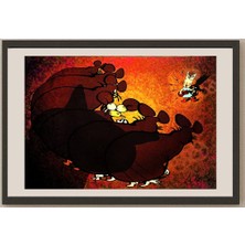 Karikatural Li Kui Jun 29X21CM Orijinal Karikatür BOD05257