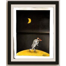 Karikatural Zhang Yaming 43X30CM Orijinal Karikatür BOD05267