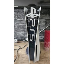 Marchen Collection - Playstation 5 Için 3D Baskı "ps5" Yazılı ve Logolu Orta Panel Kapağı