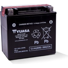 YTX14-BS Yuasa 12V 12 Ah Agm Motosiklet Aküsü