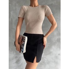 Taş Baskılı Kaş Korse Bluz