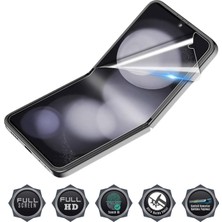 HANPORIUM Honor Magic V Flip 2 Uyumlu Katlanır İç Ekran Koruyucu Esnek Nano Hydrogel Film Extra Koruma Ekranı Tam Kaplar