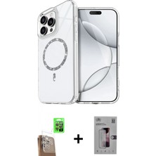 İlk El Grup Ieg™ iPhone 16 Pro Kıvılcım Form Prime - Siyah Bilvis 3D Mat Cam Ekran Koruyucu + Çöl Titanyum Raze Metal Kamera Lens