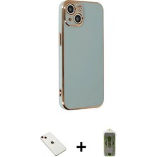 İlk El Grup Ieg™ iPhone 14 Yankı Serisi - Siyah Joko Magic 5d Hayalet Cam + Kırmızı Diamond Kamera Lens