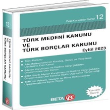 Türk Medeni Kanunu ve Türk Borçlar Kanunu