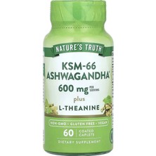 Nature's Truth KSM66  Plus L-Theanine 60 Coated Caplets