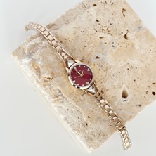 Vesce Atelier Lespom Gold Saat Bordo