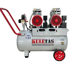 Kuletaş 60 Litre 2 Hp Alüminyum Tanklı Sessiz Hava Kompresörü