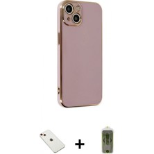 İlk El Grup Ieg™ iPhone 14 Yankı Serisi - Siyah Joko Magic 5d Hayalet Cam + Kırmızı Diamond Kamera Lens