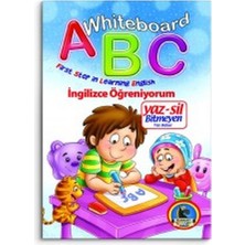 Whiteboard Abc First Step In Learning English / Yaz-Sil Bitmeyen Yazı Defteri