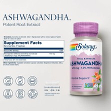 Solaray 470 Mg, 60 Vegetarian Capsules
