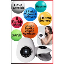 Şarjlı El Masaj Aleti 5 Mod Hava Yastıklı 3-2 Isıtmalı Titreşimli Akupunktur El Masaj Cihazı Premium