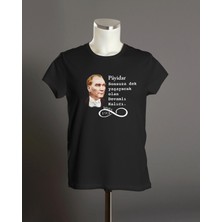 Hediyenza Payidar 10 Kasım , Mustafa Kemal Atatürk Baskılı Unisex ve Çocuk Kısa Kollu T-Shirt