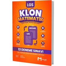 Mozaik Yayınları Mozaik Lgs Matematik Klon 13 Deneme Sınavı