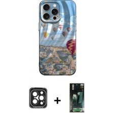 İlk El Grup Ieg™ iPhone 15 Pro Max Nova Doku Prime - Siyah 360 Mat Full Body Arka Koruyucu + Siyah Pvd Metal Kamera Lens