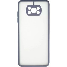 Sh Ticaret Pocophone X3 Kılıf Montreal Silikon Kapak - Gri