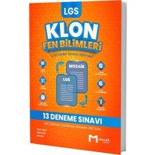 Mozaik Yayınları Mozaik Lgs Fen Bilimleri Klon 13 Deneme Sınavı