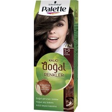 2 Adet Palette Natural Saç Boyası 5.0 Açık Kahve