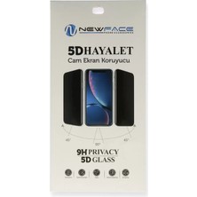 Senka Newface Huawei P40 Lite E 5d Hayalet Cam Ekran Koruyucu