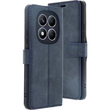 Senka Newface Redmi Note 14 Pro 4g Kılıf Trend S Plus Kapaklı Kılıf - Lacivert