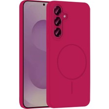 Senka Joko Samsung Galaxy S23 Fe Kılıf Jully Magsafe Kapak - Pembe