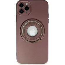 Senka Newface Iphone 12 Pro Kılıf Lukka Magneticsafe Kapak - Kahverengi