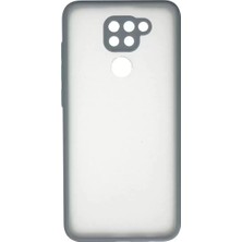 Senka Newface Redmi Note 9 Kılıf Montreal Silikon Kapak - Gri