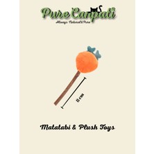 Purecanpati Matatabi Stick Peluş Kedi Oyuncağı – Catnipli Doğal Oyuncak