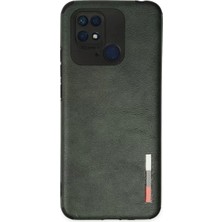 Senka Newface Redmi 10C Kılıf Loop Deri Silikon - Yeşil