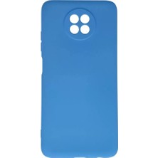 Senka Newface Redmi Note 9 5g Kılıf Nano Içi Kadife Silikon - Mavi