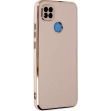 Senka Newface Redmi 9c Kılıf Volet Silikon - Pembe