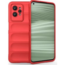 Senka Newface Realme Gt2 Pro 5g Kılıf Optimum Silikon - Kırmızı