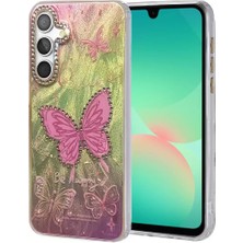 Senka Newface Samsung Galaxy A26 Kılıf Blade Aynalı Desenli Kapak - Desen 5