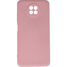 Senka Newface Redmi Note 9 5g Kılıf Nano Içi Kadife Silikon - Pembe