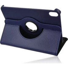 Senka Newface Ipad Mini 6 Kılıf 360 Tablet Deri Kılıf - Lacivert