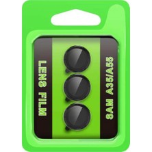 Senka Newface Samsung Galaxy A35 5g Raze Metal Kamera Lens - Siyah