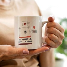 Hediyenza I Love Coffee Baskılı Kupa Bardak / Mug