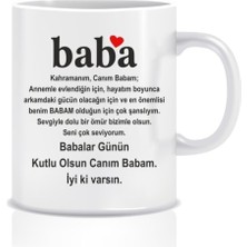 Hediyenza Babalar Günün Kutlu Olsun Kupa Bardak Mug