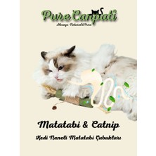 Purecanpati Matatabi & Catnip Kedi Oyuncağı – Doğal Oyuncak& Diş Kaşıyıcı