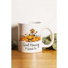 Hediyenza Sonbahar Good Morning Pumpkin Baskılı Kupa Bardak