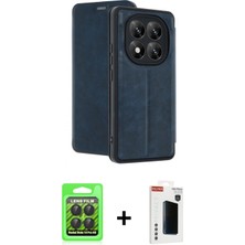 İlk El Grup Ieg™ Redmi Note 14 Pro 4g Zirve Yansıma Serisi - Şeffaf Hayalet Polymer Nano Ekran Koruyucu + Siyah Raze Metal Kamera Lens