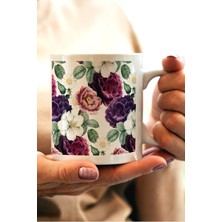 Hediyenza Wild Rose Tasarım Kupa Bardak / Mug