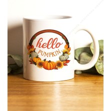 Hediyenza Hello Pumpkin Baskılı Kupa Bardak