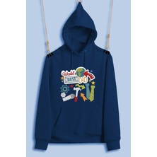 Hediyenza World’s Best Dad Unisex Kapüşonlu Şardonlu Kalın Sweatshirt