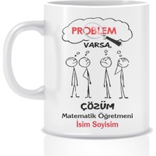 Hediyenza Matematik Öğretmeni 24 Kasım Öğretmenler Gününe Özel Hediye Kupa Bardak Baskılı
